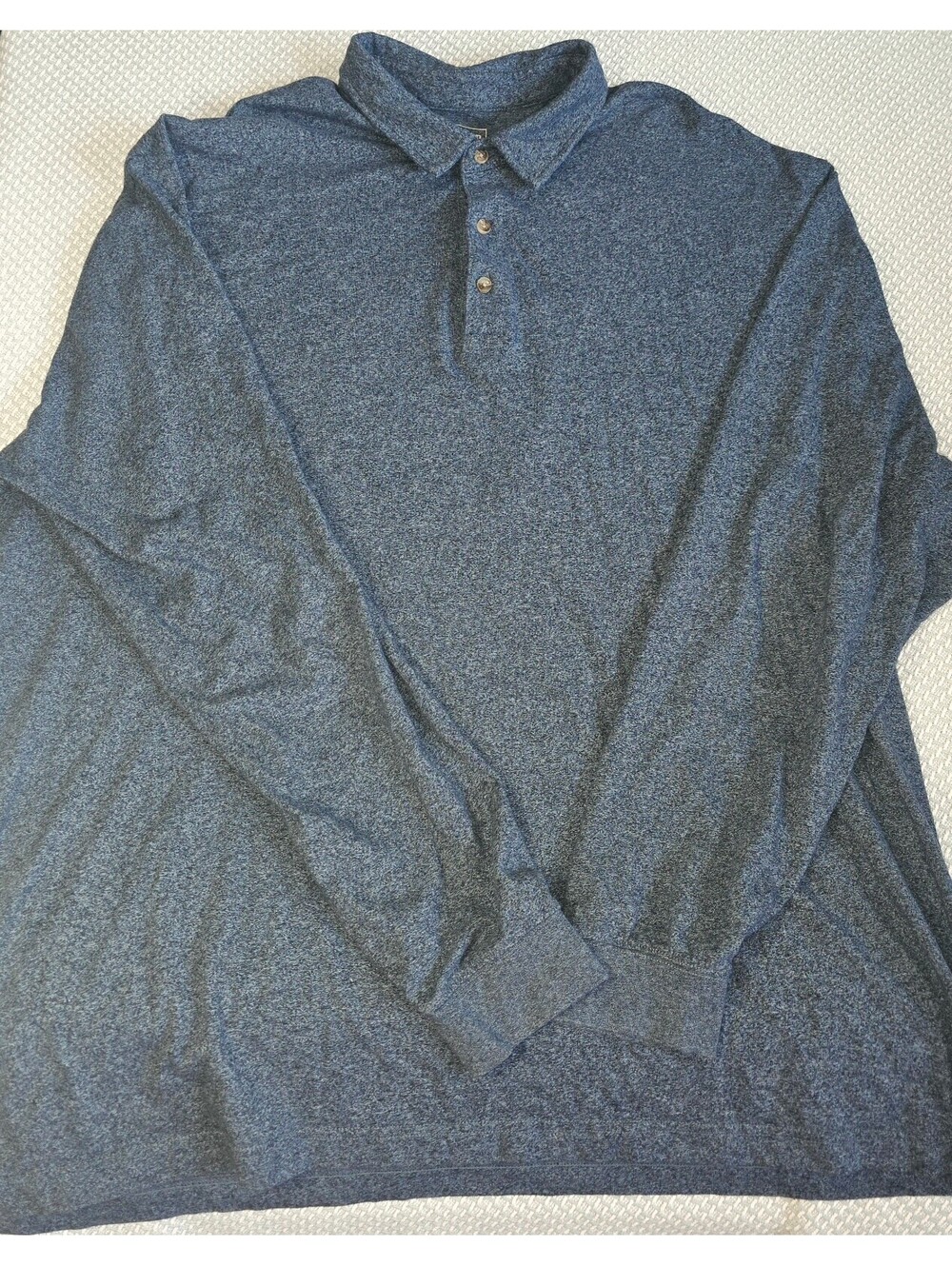 Men's XXL tall LL Bean long sleeve polo shirt 100% cotton